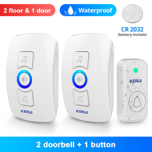 KERUI M525 Outdoor Wireless Doorbell Waterproof Smart Home Door Bell