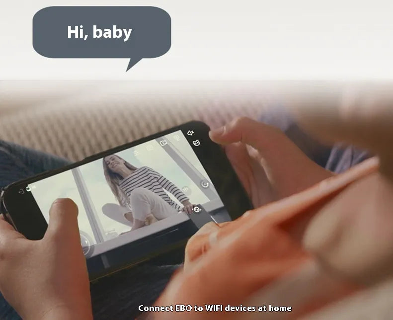 Smart Home Mobile Surveillance Robot Camera