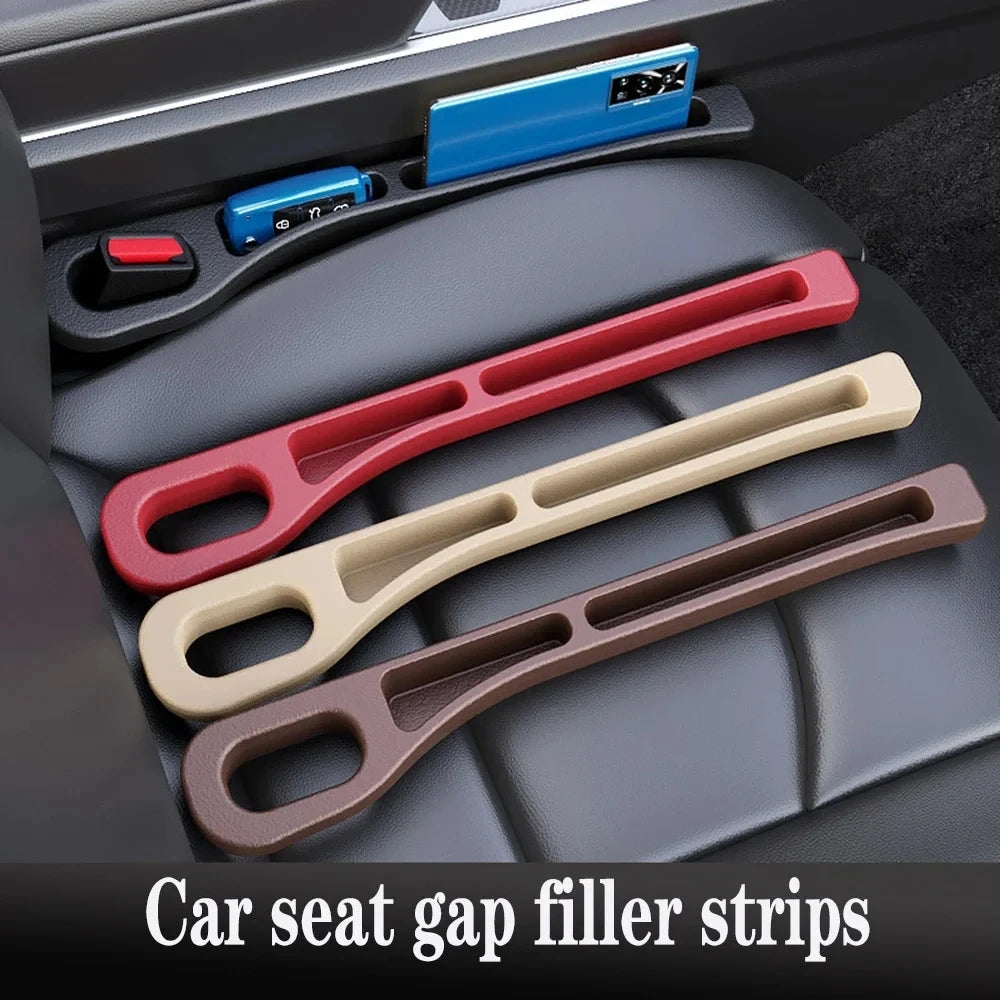 2x Car Seat Gap Filler Organizer U Waterproof Car Seat Gap Plug Strip