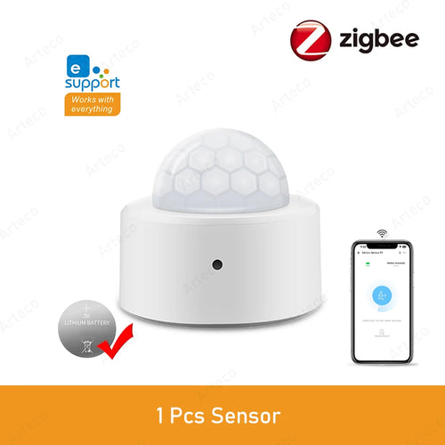 Zigbee 3.0 Smart Pir Motion Sensor Movement Human Body Infrared