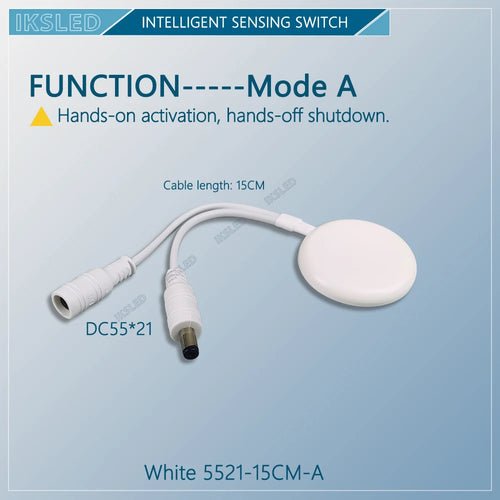 MINI 12V24V LED Dimmable Touch Sensor Switch Penetrating Wood Panel