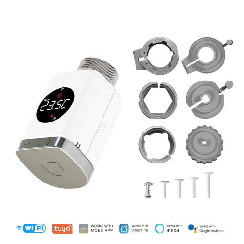 MOES Tuya Smart Wifi/ZigBee Thermostatic Radiator Valve TRV