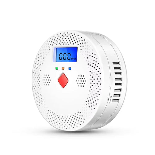 Tuya WiFi Smart Carbon Monoxide Detector Alarm 85dB Sound Warning LCD