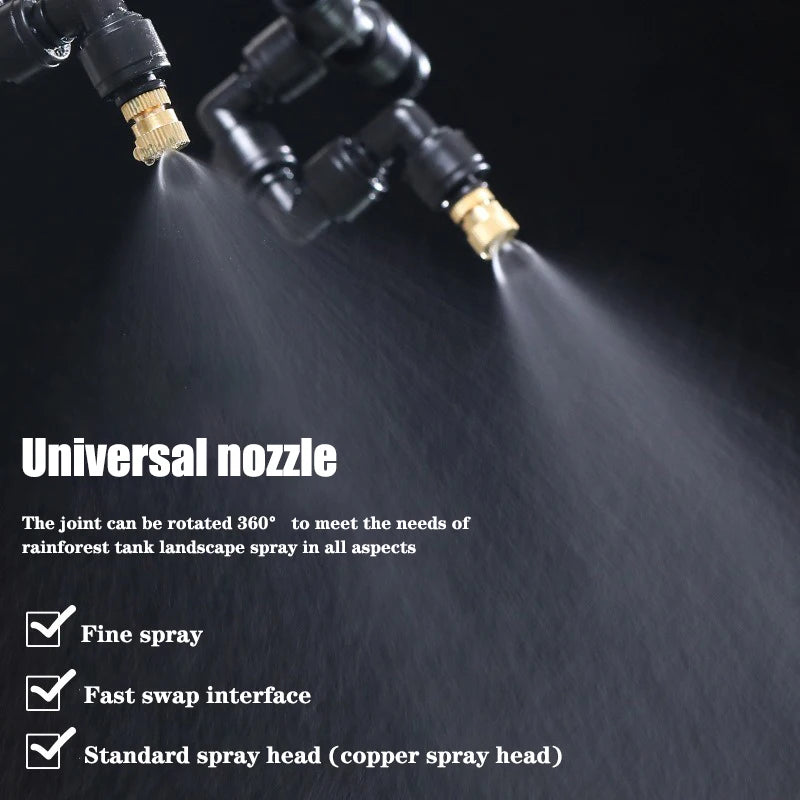 Rainforest Sprayer WiFi Control Automatic Mist Rainforest Timing Spray