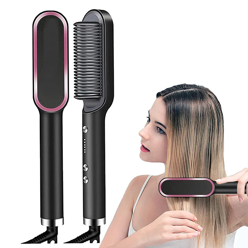 Professional Hair Comb Brush Beard Straightener Hair Straightener With