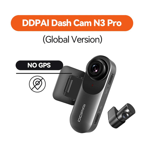 DDPAI Mola N3 Pro Dash Camera Driving Vehicle Cam Wifi Smart Connect