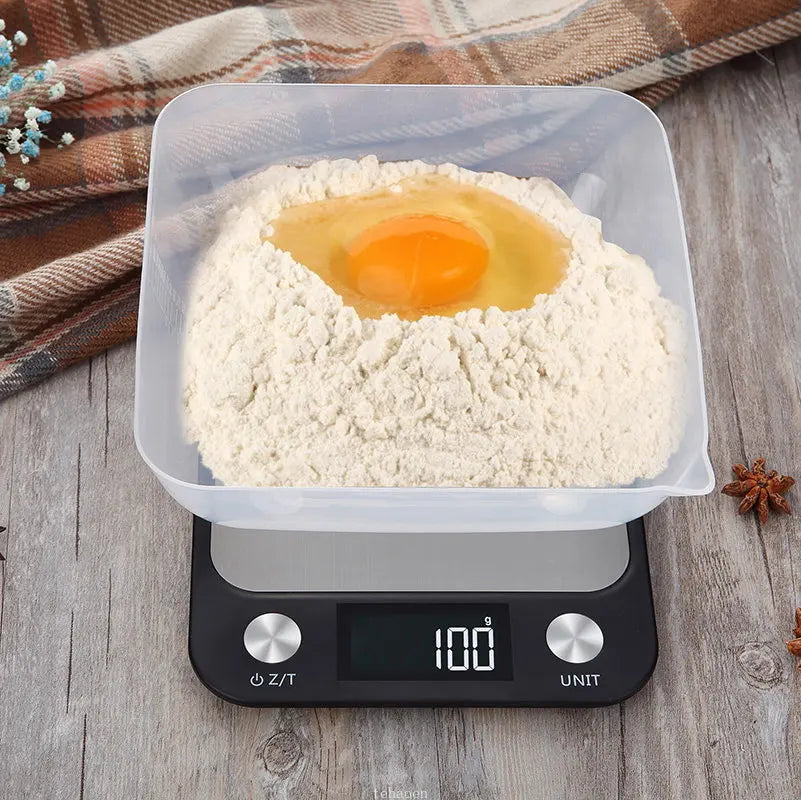 Kitchen Scale 15Kg/1g Weighing Food Coffee Balance Smart Electronic