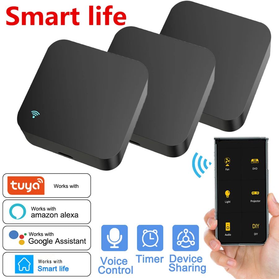 Tuya WiFi IR Remote Control for Air Conditioner TV Smart Home Blaster