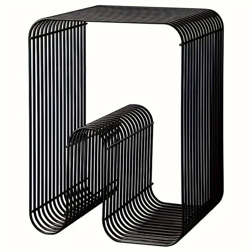 Modern Scandinavian Metal Coffee Table Living Room Furniture Sleek