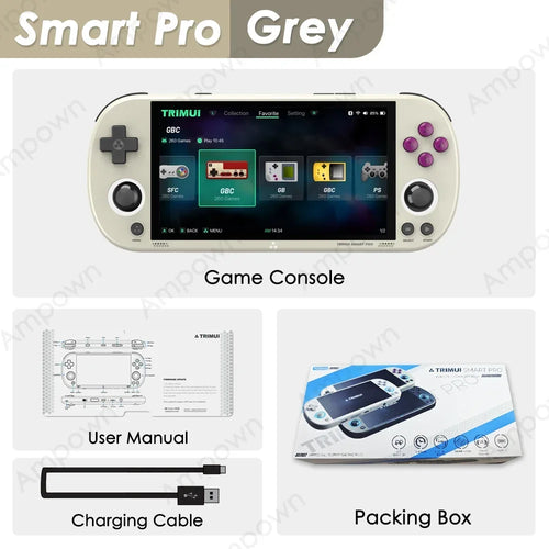 Trimui Smart Pro Handheld Game Console 4.96''IPS Screen Linux System