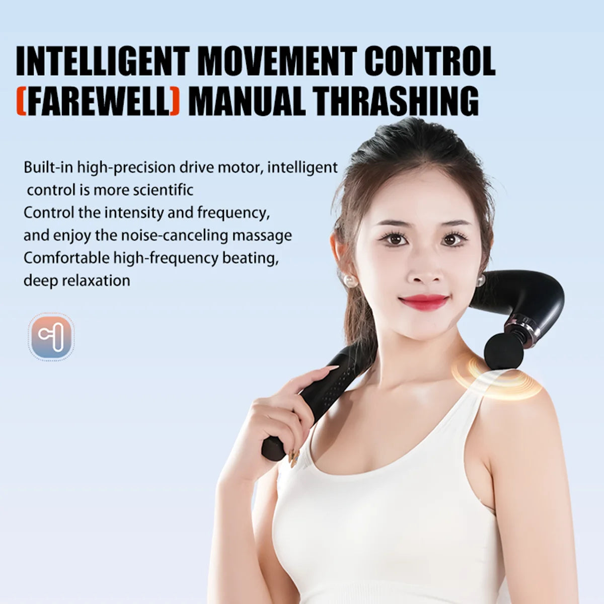 Electric Fascia Gun Massager Body Relaxation Trigger Point Massage