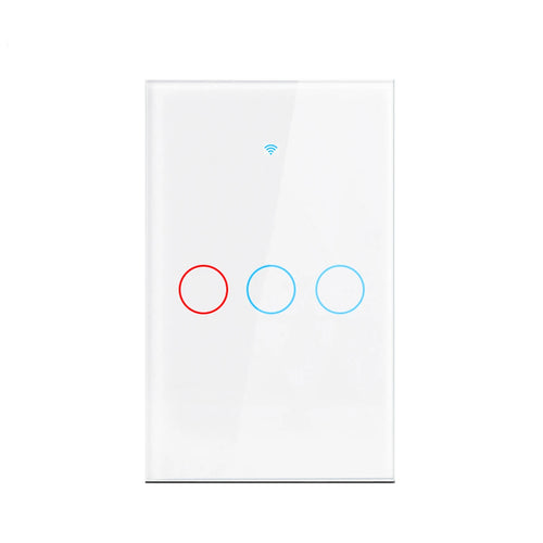 Smart Wifi Touch Switch No Neutral Wire Required Smart Home 1/2/3 Gang