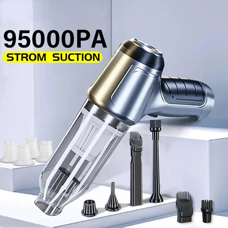 Car Vacuum Cleaner 4 In1Wireless Vacuum Cleaner Duster Handheld Vacuum