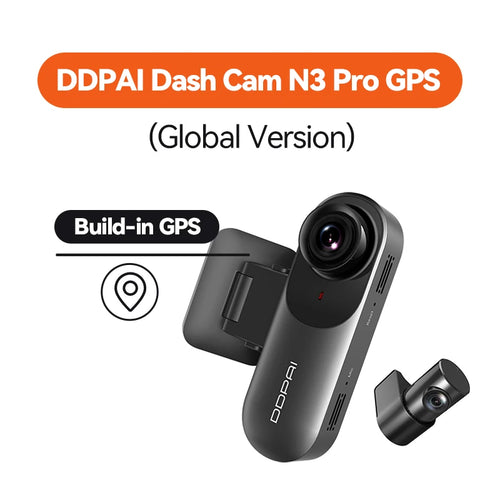 DDPAI Mola N3 Pro Dash Camera Driving Vehicle Cam Wifi Smart Connect