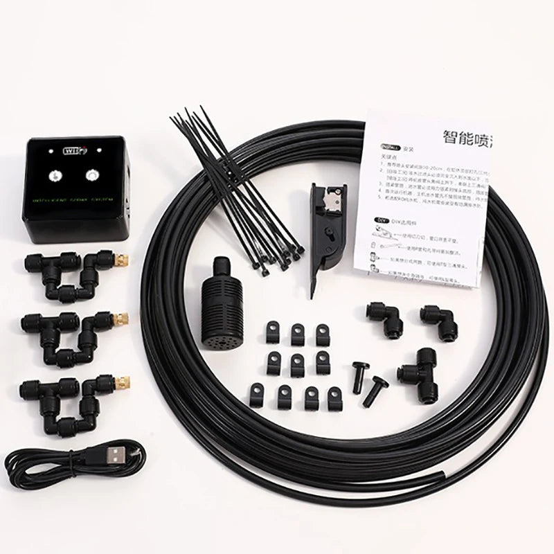 Rainforest Sprayer WiFi Control Automatic Mist Rainforest Timing Spray
