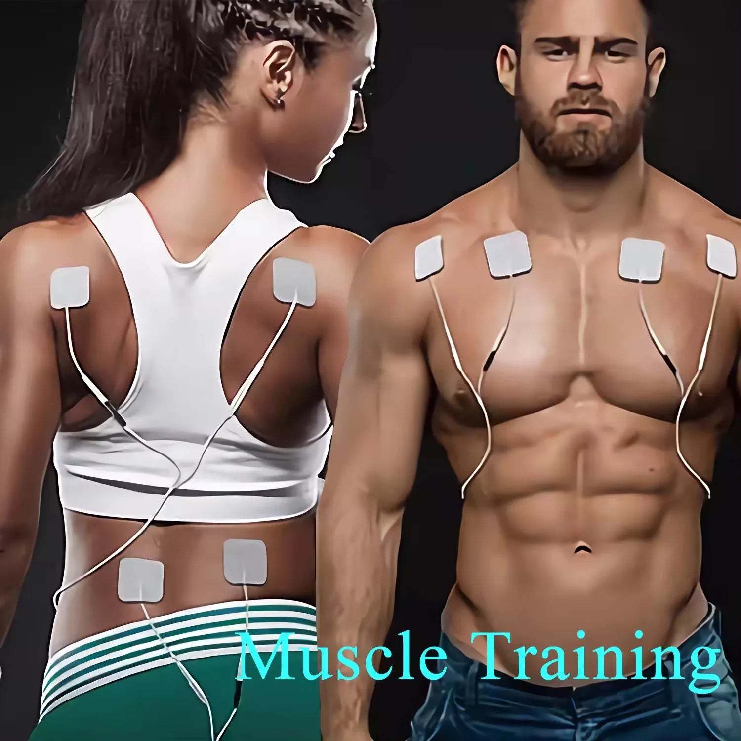 4 In 1 Electric Muscle Stimulator Interferential High-Frequency