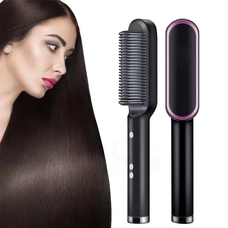 Professional Hair Comb Brush Beard Straightener Hair Straightener With