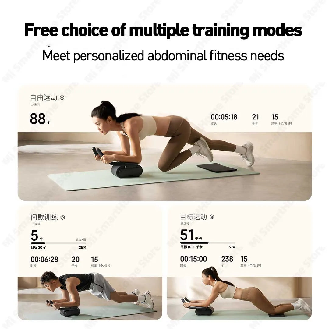 Xiaomi Mijia Smart Abdominal Wheel Strong Load Bearing Non-slip