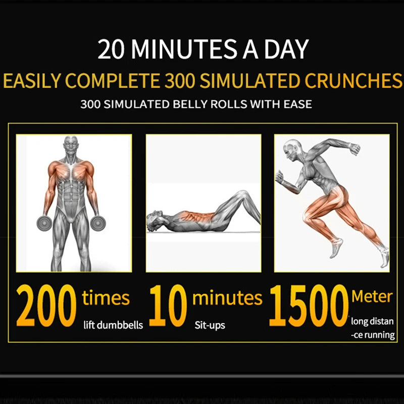 Electric Massager Wireless Abdominal Fitness Patch Body Shaping