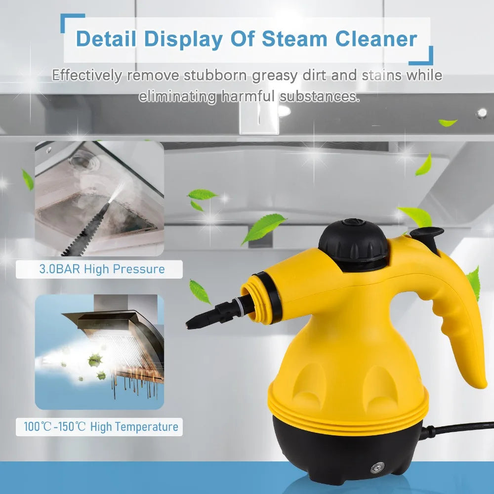 Hand-held High Temperature Steam Cleaner for Kitchen Range Hood