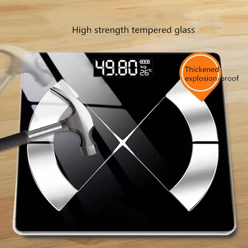 Bluetooth Fat Scale Accurate Smart Digital Bathroom Weight Wireless