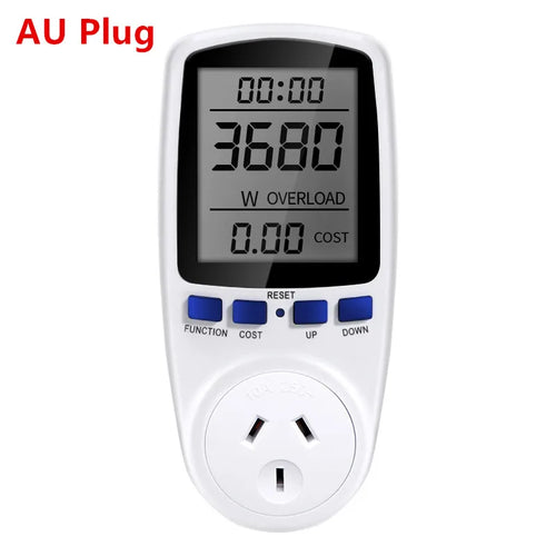 Digital Voltage Wattmeter Power Meter 110/250V Consumption Watt Energy