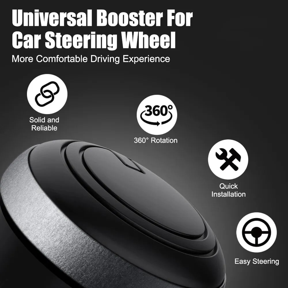 Car Steering Wheel Booster Ball Turning Spinner Knob Bearing Power