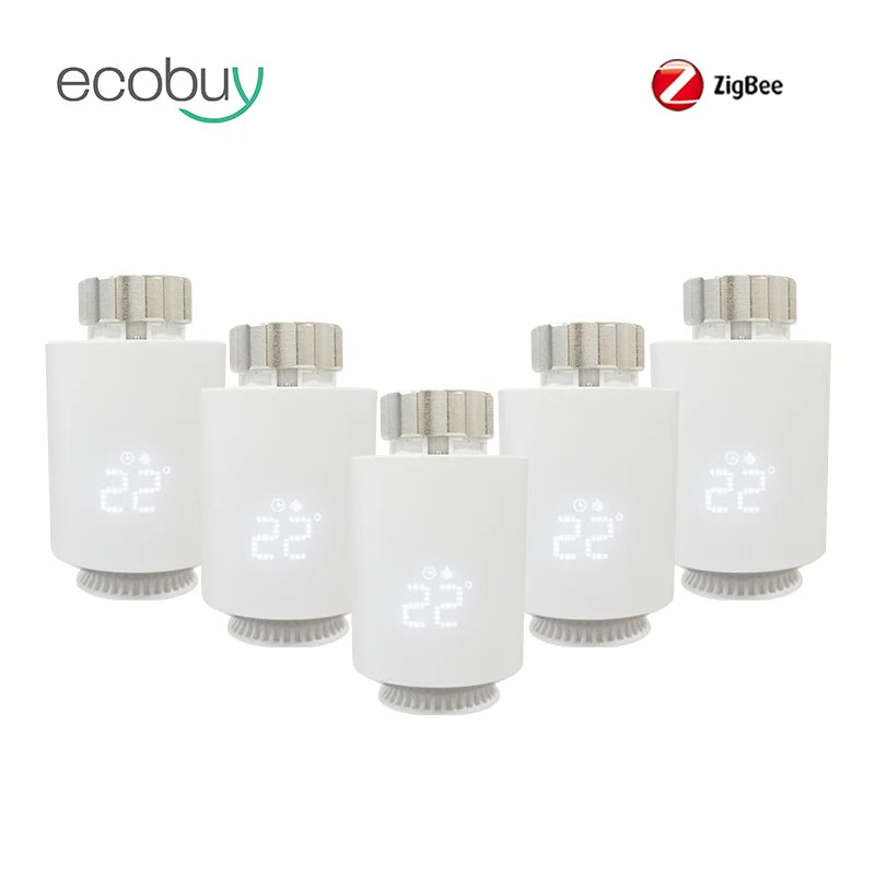 Tuya Smart ZigBee 3.0 Thermostatic Radiator Valve TRV Zigbee
