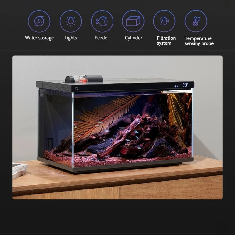 Xiaomi Mijia Smart Fish Tank MYG100 Work with Mijia APP Mobile