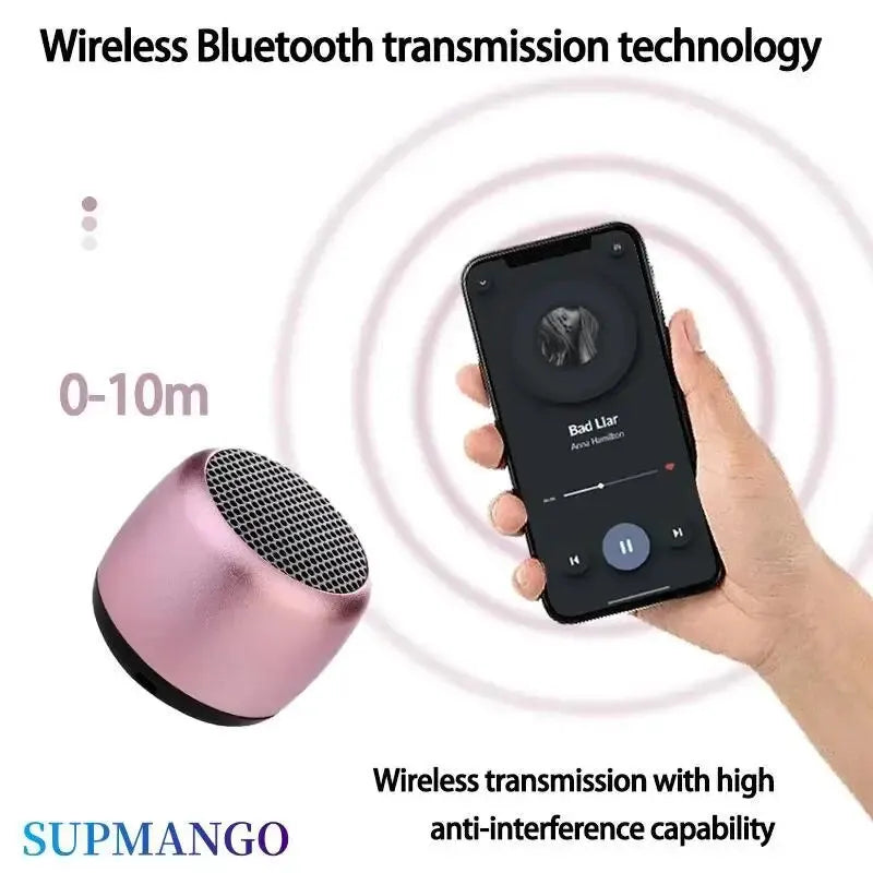 M1 Portable Bluetooth Speaker Music Stereo Surround Mini USB Outdoor