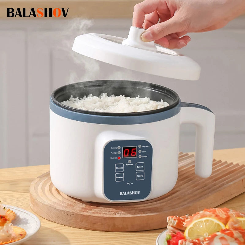 1.7L Electric Rice Cooker Single Double Layer 220V Multi Cooker