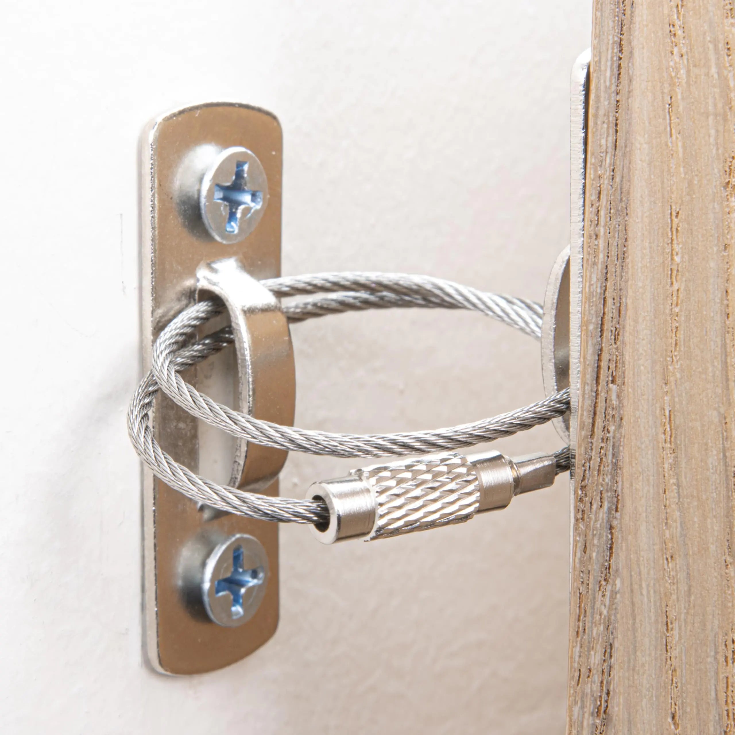 12-Pack Furniture Anchors - Anti-Tip Furniture Straps for Baby Proofing