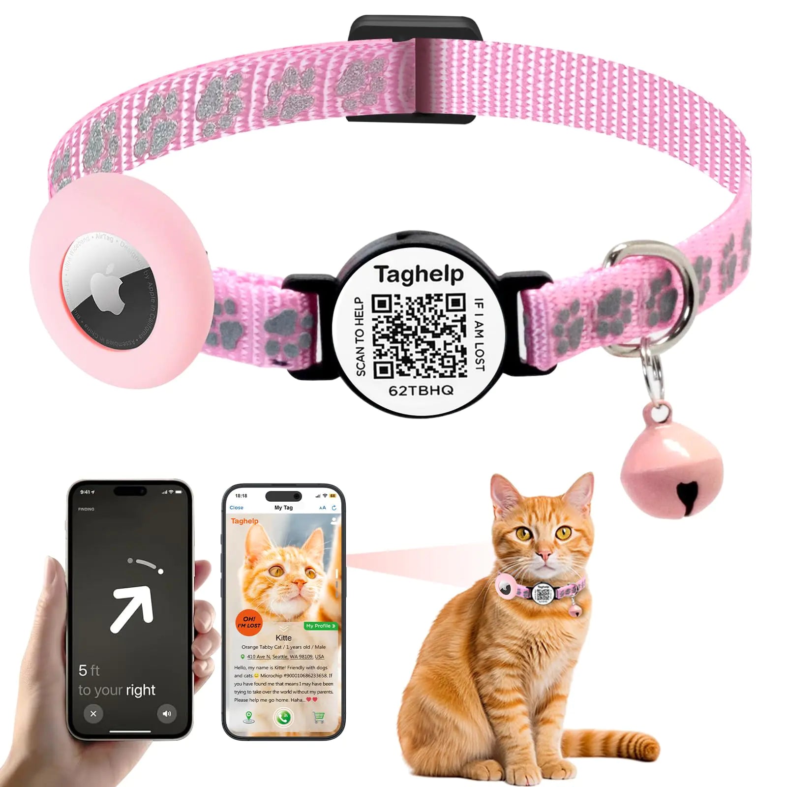 Airtag Cat Collar