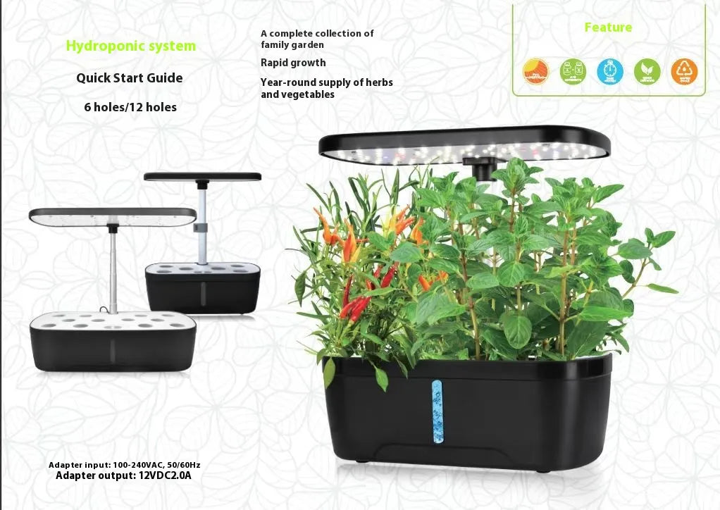 Smart Home Hydroponic LED Plant Growth Light