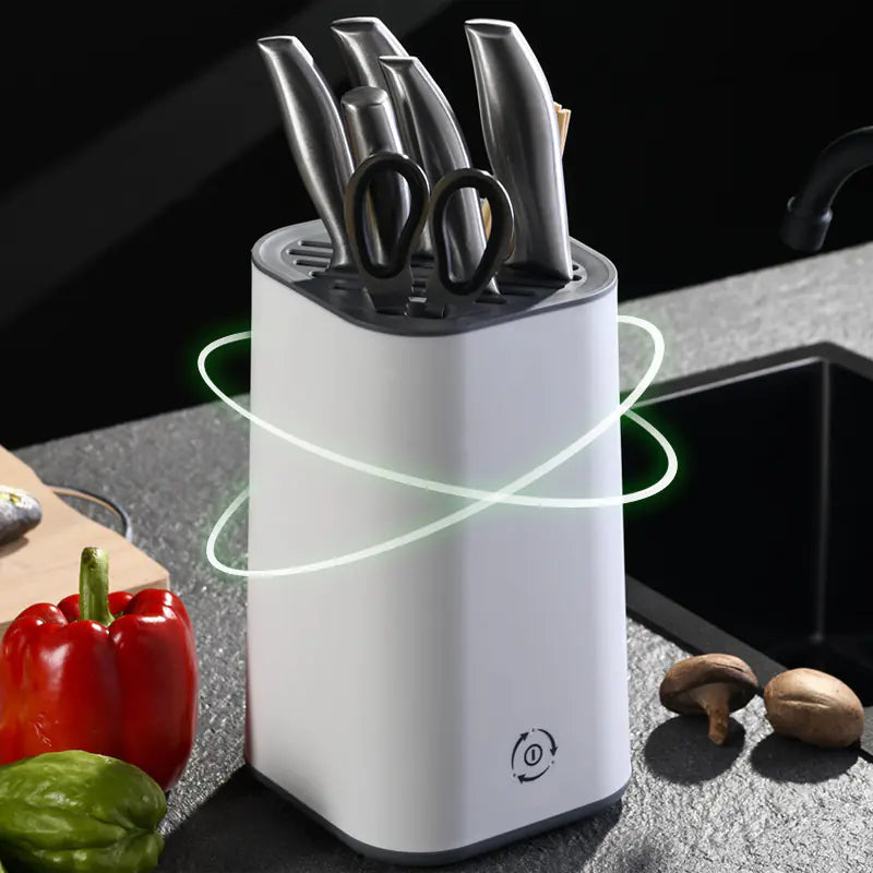 Smart UV Sterilizer Knife Holder for Kitchen Tools