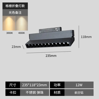 Smart Integrated Magnetic Track Light for Home Use