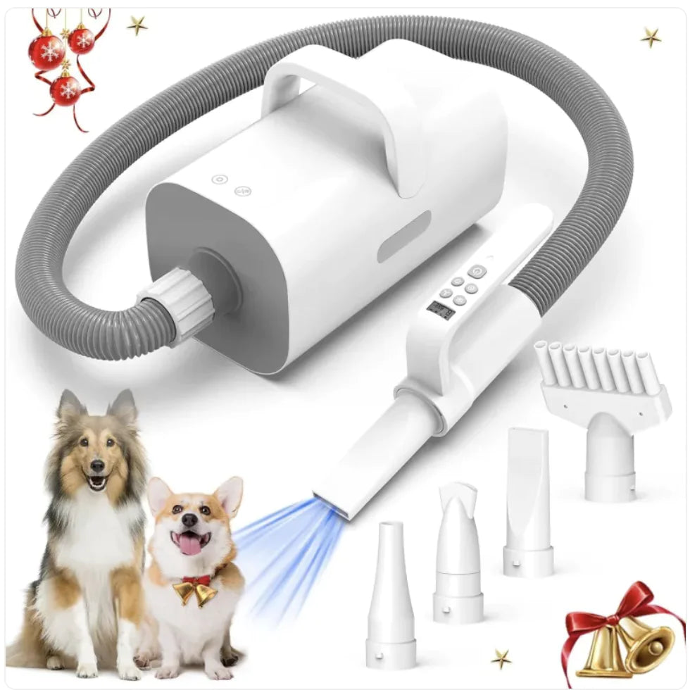 Smart Pet Hair Dryer with Ionic Technology