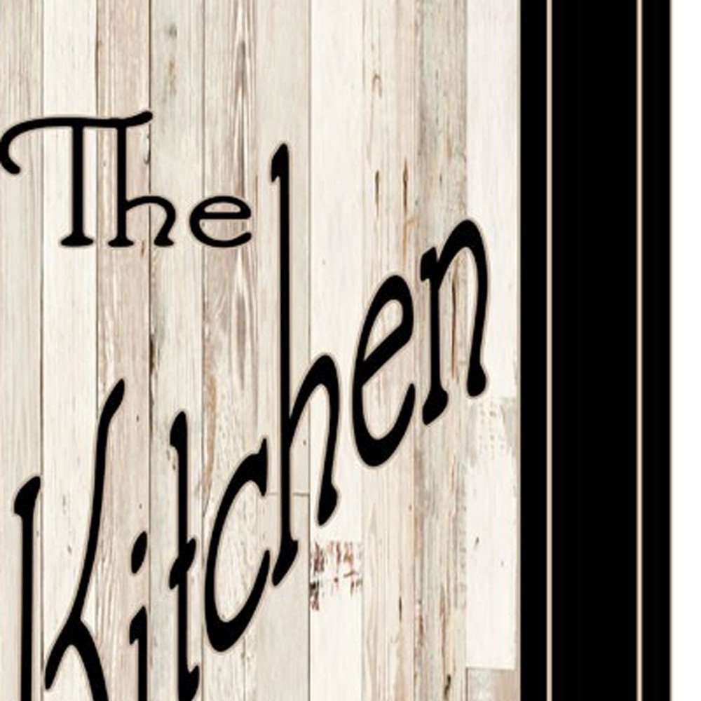 Kitchen is the Heart of the Home 18 Black Framed Print Kitchen Wall