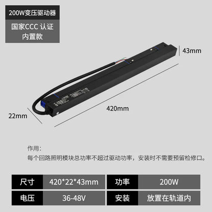 Smart Integrated Magnetic Track Light for Home Use