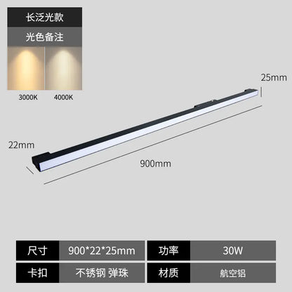 Smart Integrated Magnetic Track Light for Home Use