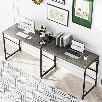 Folding Desk Compact No Assembly For Small Home Office