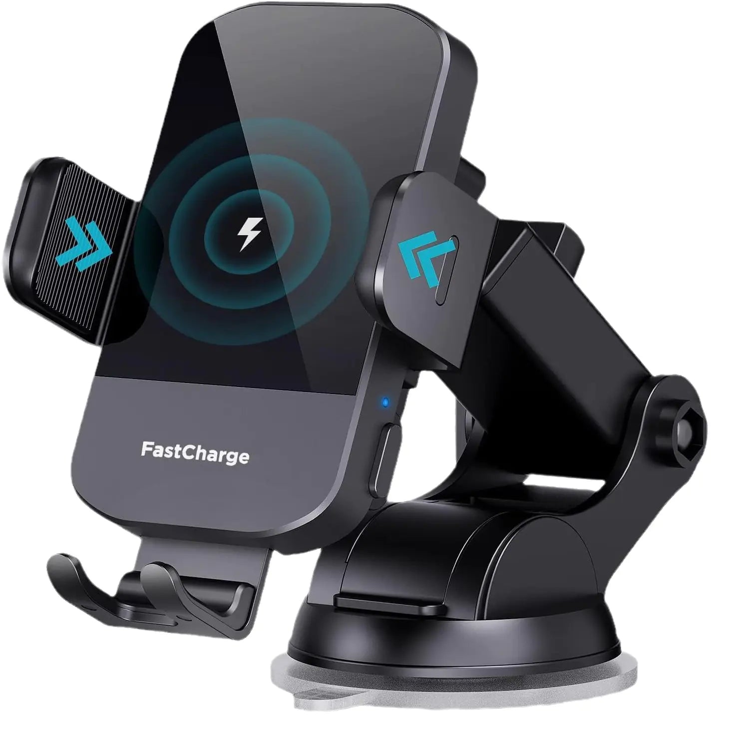 15W Wireless Car Charger with Smart Sensor Mount