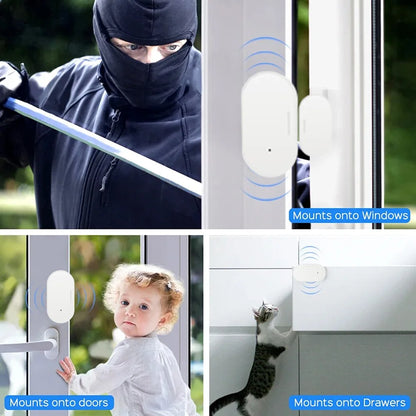Tuya Zigbee Door Magnetic Sensor Door Window Open Closed Detector