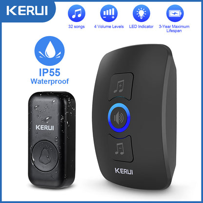 KERUI M525 Outdoor Wireless Doorbell Waterproof Smart Home Door Bell