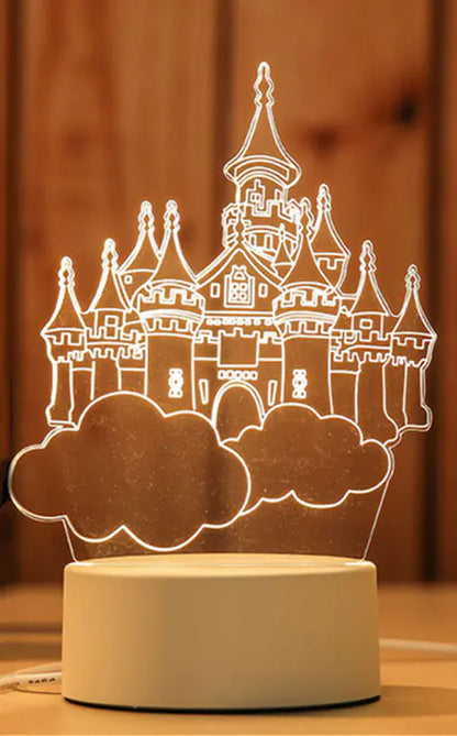 New 3D Switch Colorful Night Light for Smart Home