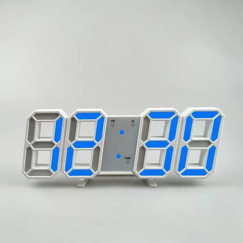 Purchase Products Clock 3D LED Digital Alarm Clock Wall Clock