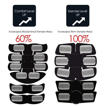 Muscle Stimulator Hips Arms Abdomen Muscle Trainer Abs EMS Wireless