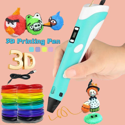 3D Printing Pen DIY Three-dimensional Painting Children Toys Fun