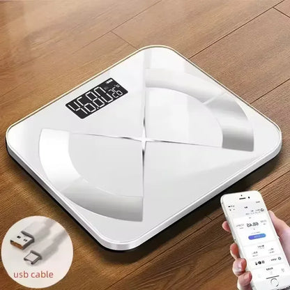 Bluetooth Fat Scale Accurate Smart Digital Bathroom Weight Wireless