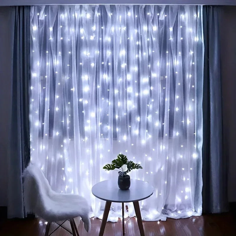 Remote Control USB Fairy Lights 3 4 6 Meters LED Curtain String Lights